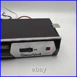 Vintage Car Stereo Boman Vibra StereoVerb UNTESTED As Is For Parts / Repair