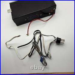 Vintage Car Stereo Boman Vibra StereoVerb UNTESTED As Is For Parts / Repair