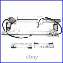 Vintage Car Street Hot Rat Rod Flat Glass Power Window Kit U Wire It 2 Door Kit