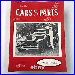 Vintage Cars And Parts Lot of 15 Magazines 1966-1977 Automobiles
