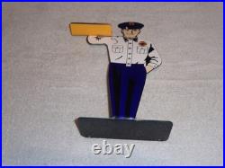 Vintage Chevrolet Genuine Parts 12 Metal Gasoline & Oil Salesman Car Truck Sign