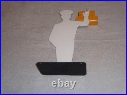 Vintage Chevrolet Genuine Parts 12 Metal Gasoline & Oil Salesman Car Truck Sign