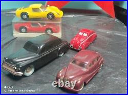 Vintage Chrysler Airflow Toy Car Prewar 1935'my Friends' Wind Up Japan Parts