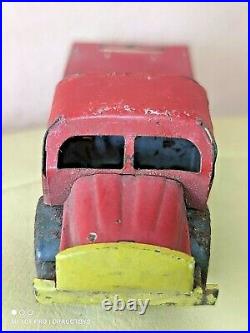 Vintage Chrysler Airflow Toy Car Prewar 1935'my Friends' Wind Up Japan Parts