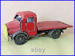 Vintage Chrysler Airflow Toy Car Prewar 1935'my Friends' Wind Up Japan Parts