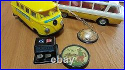 Vintage Chrysler Airflow Toy Car Prewar 1935'my Friends' Wind Up Japan Parts