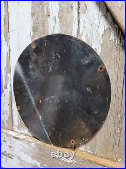 Vintage Chrysler Porcelain Sign Genuine Parts Dealer Truck Car Service Sales 12