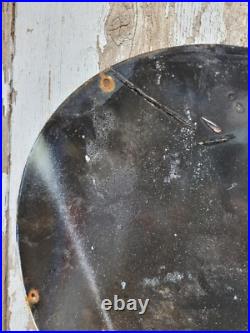 Vintage Chrysler Porcelain Sign Genuine Parts Dealer Truck Car Service Sales 12