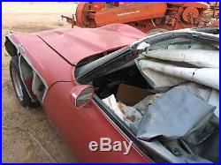 Vintage Classic 1978 Corvette Stingray No Engine, Trans, Rear Good Parts Car