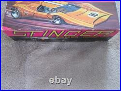 Vintage Classic Industries Orange Stinger 1/24 Slot Car with Box & Parts List