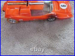 Vintage Classic Industries Orange Stinger 1/24 Slot Car with Box & Parts List
