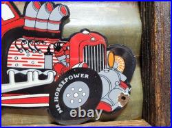 Vintage Clay Smith Cams Porcelain Sign Old Camshaft Engine Race Car Parts Auto
