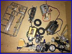 Vintage Collection 13 Misc 1960s Slot Motor Racing Car Chassis & Motors & Parts