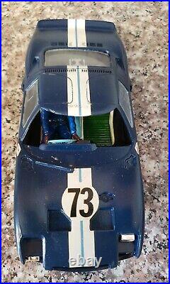 Vintage Cox Ford GT Slot Car, K&B Controller, Parts/Restoration