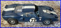 Vintage Cox Ford GT Slot Car, K&B Controller, Parts/Restoration