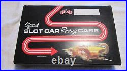 Vintage Cox / Revell Slot Cars In Case With Extra Parts And Controllers 1/24