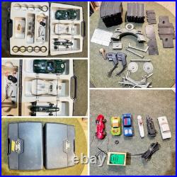 Vintage Cox Slot Cars Set Cars, Tracks, 2 Cases & Parts