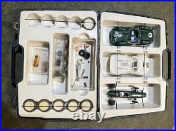 Vintage Cox Slot Cars Set Cars, Tracks, 2 Cases & Parts