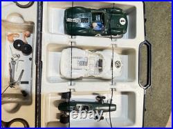 Vintage Cox Slot Cars Set Cars, Tracks, 2 Cases & Parts