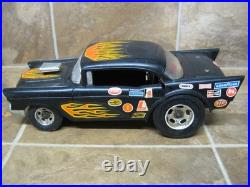 Vintage Cox Testors 57 Chevy Hot Rod. 049 Gas Powered Tether Car Parts -Untested