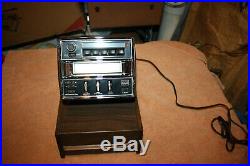 Vintage Craig Pioneer 3125 Car 8 Track With Rare 9718 Home Adapter Parts Only