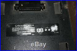 Vintage Craig Pioneer 3125 Car 8 Track With Rare 9718 Home Adapter Parts Only