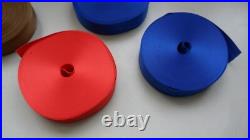 Vintage Custom Hot Rod Car Truck Seat Belt Lot Parts Red Blue Shop Bulk 03AA1