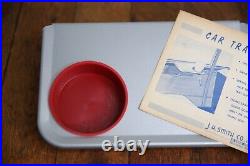 Vintage Dashboard Auto tray Car Hop Food Accessory Snack GM Chevy Ford RARE NOS