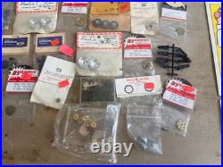 Vintage Dynamic Slot Car Model Parts Lot NOS Gears Rail Line Racing Accessories