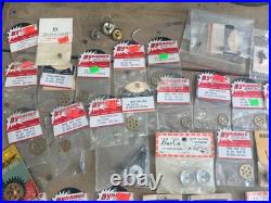 Vintage Dynamic Slot Car Model Parts Lot NOS Gears Rail Line Racing Accessories