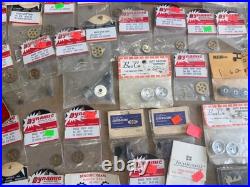 Vintage Dynamic Slot Car Model Parts Lot NOS Gears Rail Line Racing Accessories