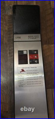 Vintage Elevator LRV COP/Car Operating Panel Withboard Part No. F8121BC1 Used