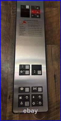 Vintage Elevator LRV COP/Car Operating Panel Withboard Part No. F8121BC1 Used