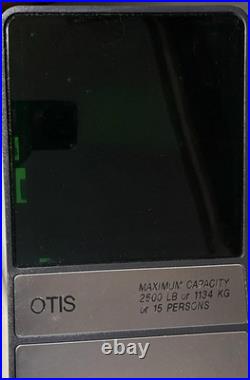 Vintage Elevator LRV COP/Car Operating Panel Withboard Part No. F8121BC1 Used