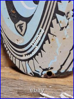 Vintage Firestone Porcelain Sign Old Auto Truck Tire Manufacturer Car Parts Sign Vintage Firestone Porcelain Sign Old Auto Truck Tire Manufacturer Car Parts Sign