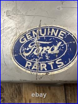Vintage FoMoCo Genuine Ford Parts Metal Dealer Display / Sample Case Vintage FoMoCo Genuine Ford Parts Metal Dealer Display / Sample Case