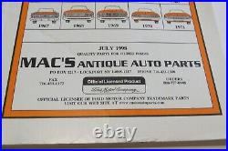Vintage Ford 1962-1971 Fairlane Torino Parts Catalog Price List Car Collector