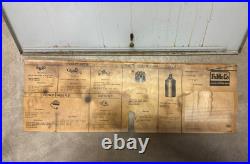 Vintage Ford FoMoCo Metal Parts Cabinet