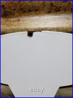 Vintage Ford Porcelain Sign Old Michigan Car Auto Parts V8 Fomoco Truck Sales