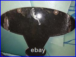 Vintage Ford Porcelain Sign Old Michigan Car Auto Parts V8 Fomoco Truck Sales