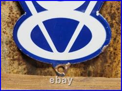 Vintage Ford Porcelain Sign Old Rare 1939 Car Auto Parts V8 Fomoco Truck Sales Vintage Ford Porcelain Sign Old Rare 1939 Car Auto Parts V8 Fomoco Truck Sales