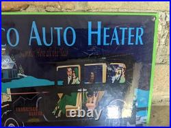 Vintage Francisco Auto Heater Porcelain Metal Parts Sign 12 X 8 Vintage Francisco Auto Heater Porcelain Metal Parts Sign 12 X 8