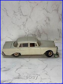 Vintage GAMA Mercedes 375 Tin/Plastic Toy Car For Parts Vintage GAMA Mercedes 375 Tin/Plastic Toy Car For Parts