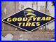 Vintage-Good-Year-Tires-Sign-Cast-Iron-Metal-Auto-Parts-Truck-Car-Gas-Sales-Oil-01-eyf