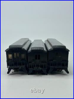 Vintage HO Scale Delaware & Atlantic Wood Passenger Car Set of 3 Parts Repair