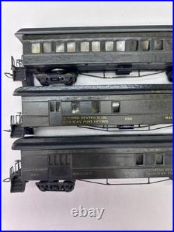 Vintage HO Scale Delaware & Atlantic Wood Passenger Car Set of 3 Parts Repair Vintage HO Scale Delaware & Atlantic Wood Passenger Car Set of 3 Parts Repair