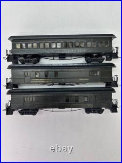 Vintage HO Scale Delaware & Atlantic Wood Passenger Car Set of 3 Parts Repair
