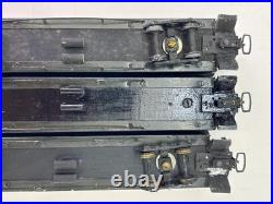 Vintage HO Scale Delaware & Atlantic Wood Passenger Car Set of 3 Parts Repair