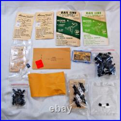Vintage HO Scale Model Train Cars, Tracks, + More Lot FOR PARTS ONLY XM1586