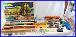 Vintage HO Scale Model Train Cars, Tracks, + More Lot FOR PARTS ONLY XM1586